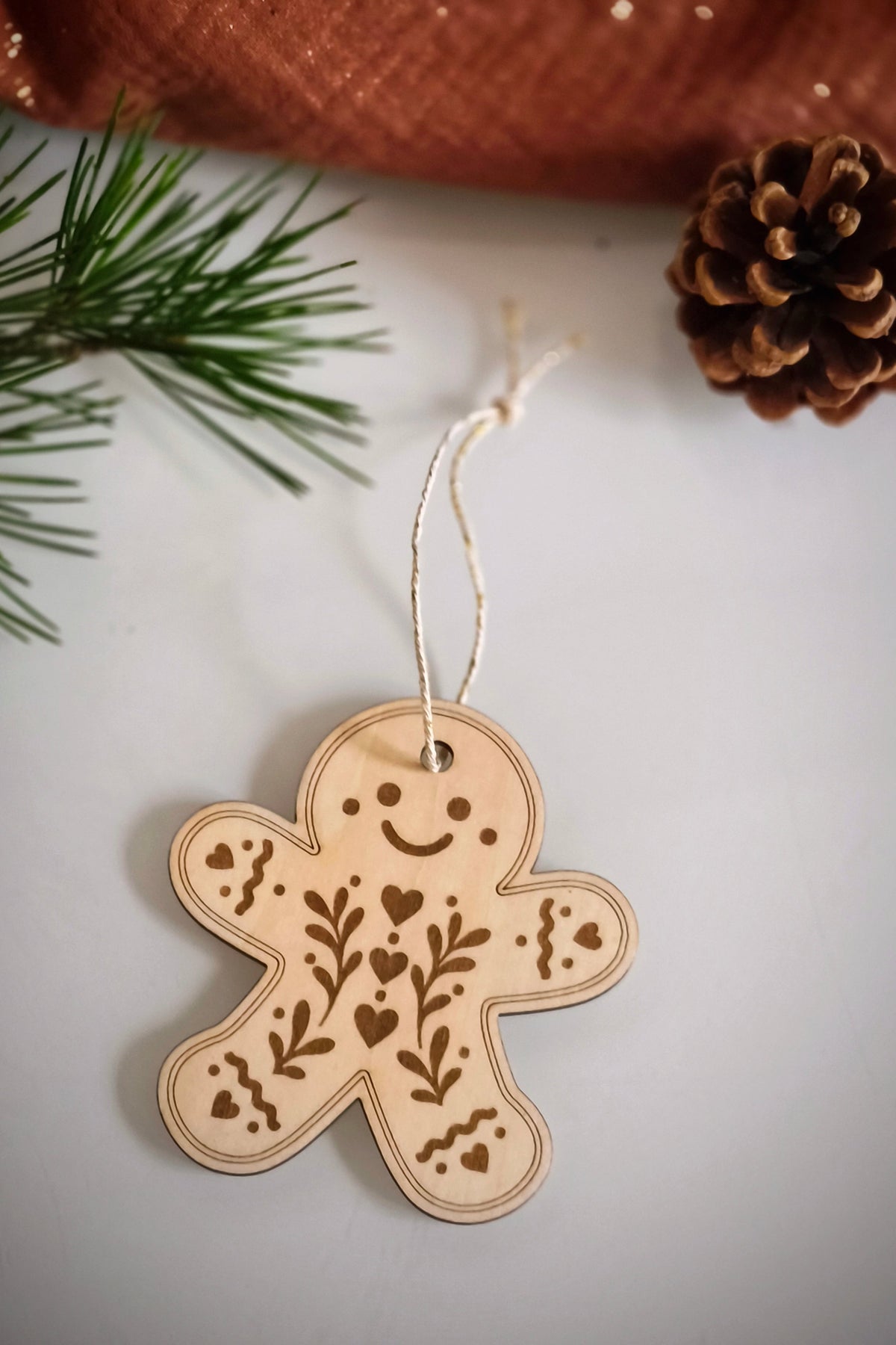 décoration de sapin - Pain d'épices