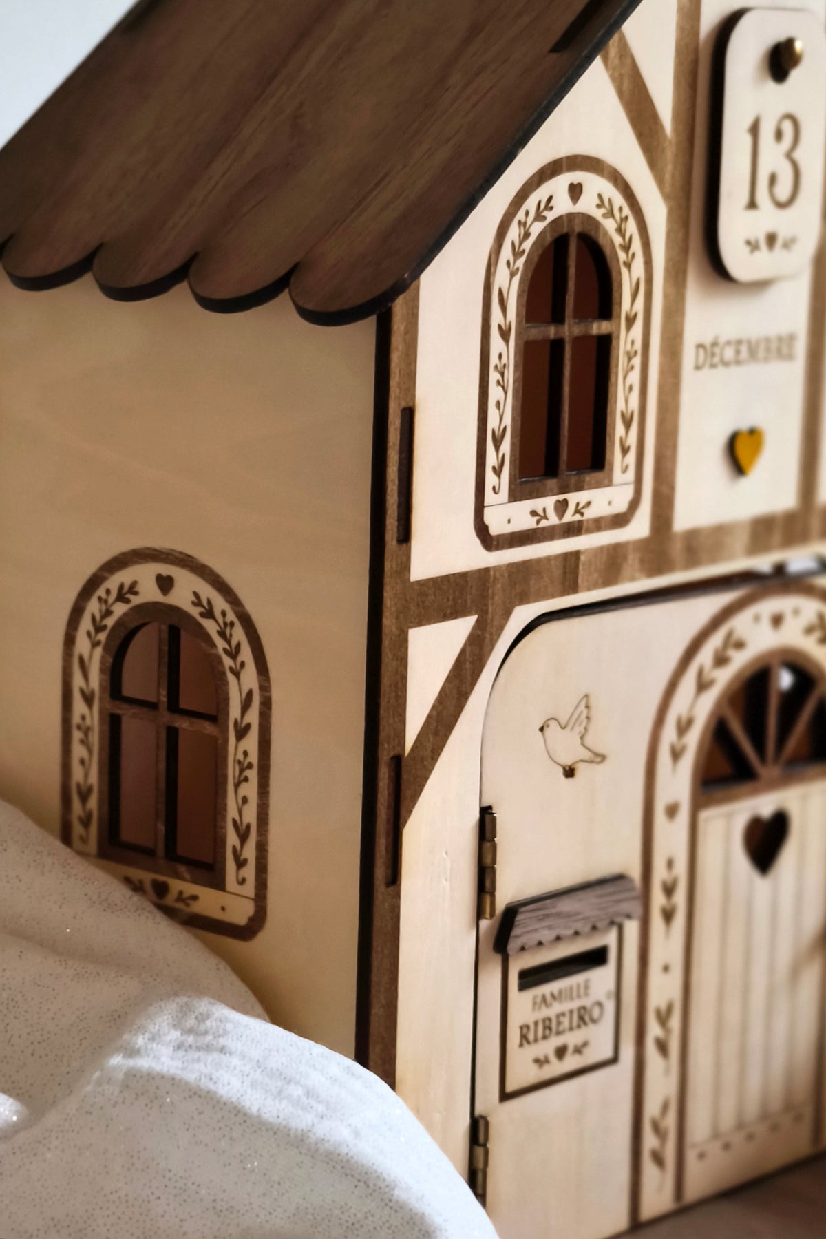 Calendrier de l'avent - Maison de Noël