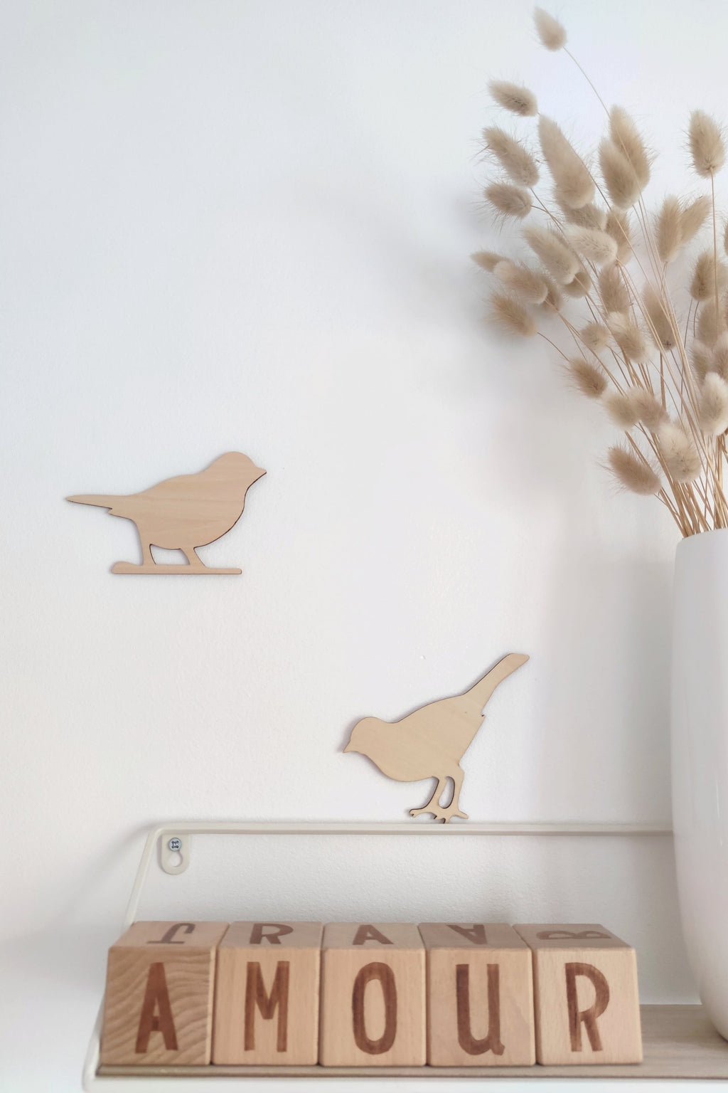 Formes en bois - Oiseau