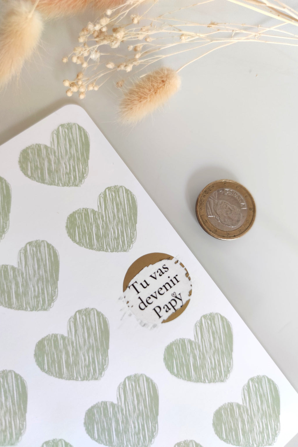 Carte surprise à gratter - Papy