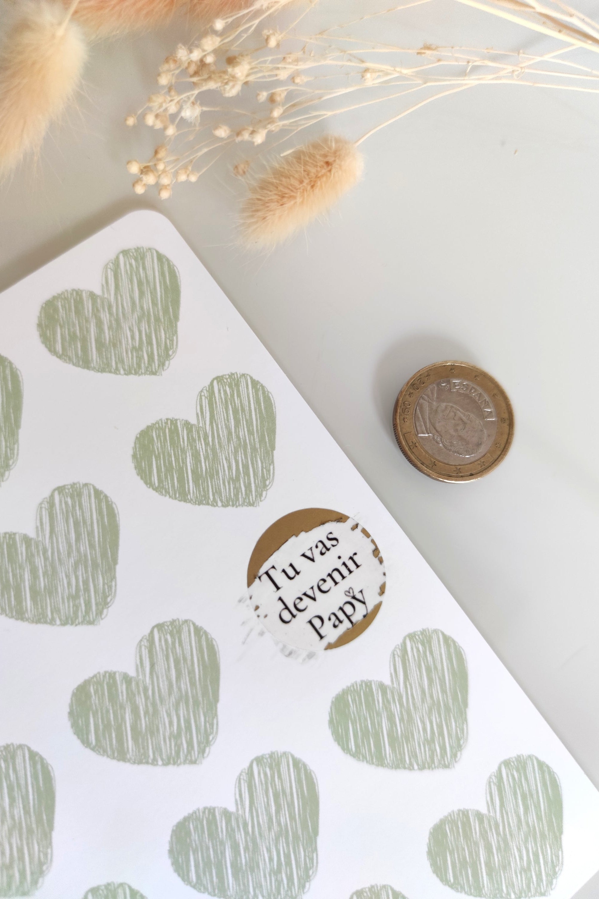 Carte surprise à gratter - Papy