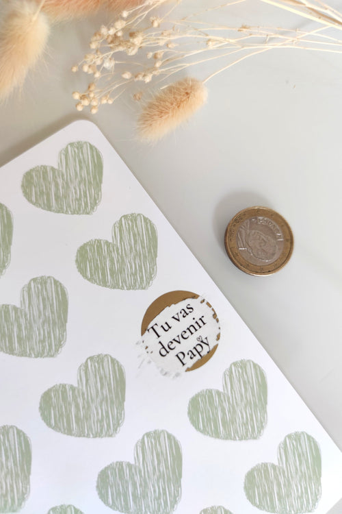 Carte surprise à gratter - Papy