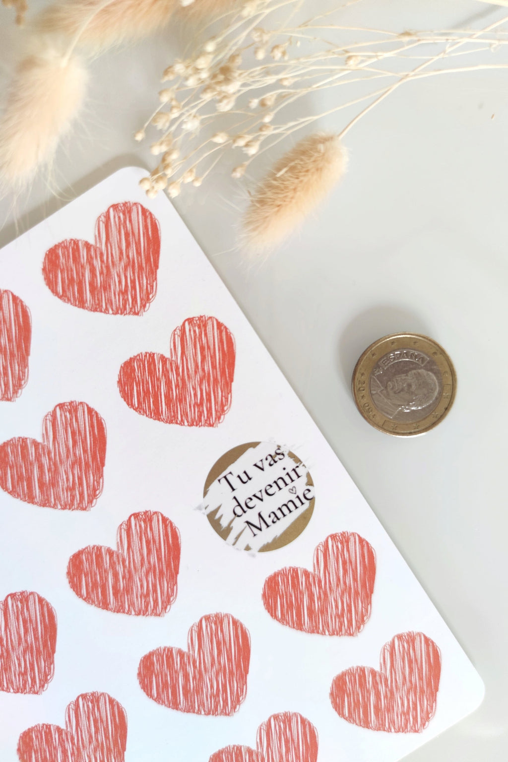 Carte surprise à gratter - Mamie