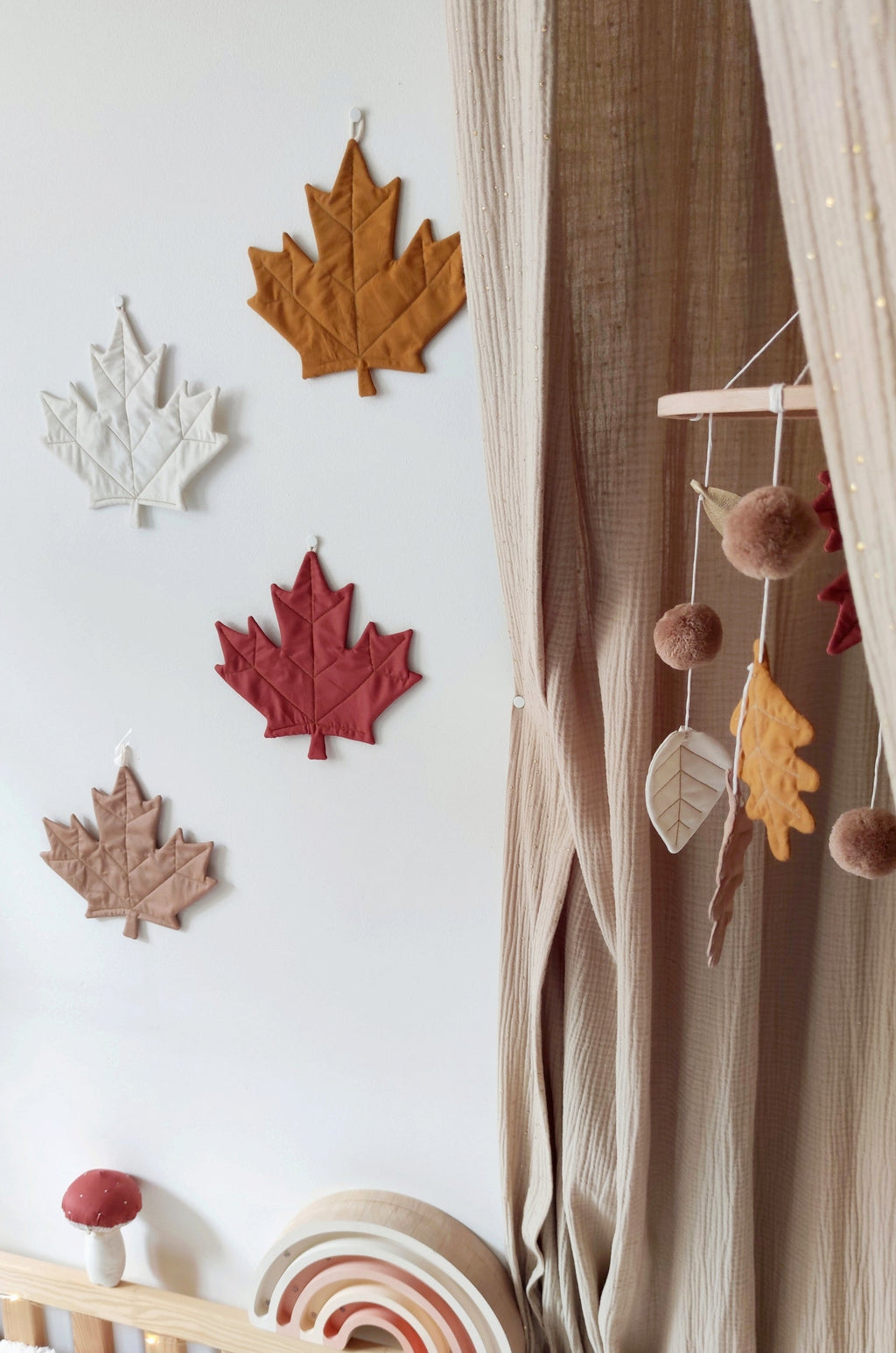 Feuille d'érable - Beige