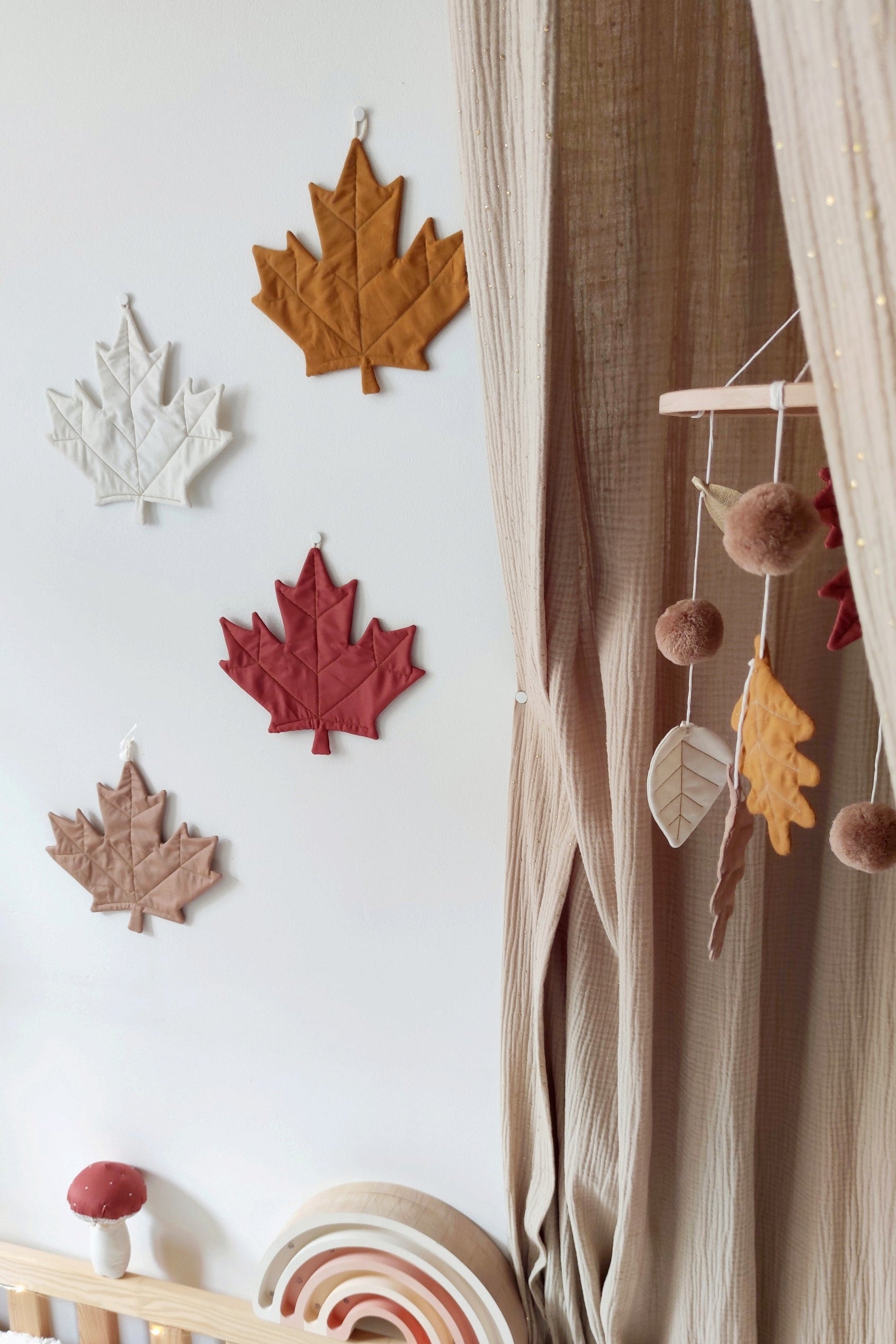 Feuille d'érable - Crème