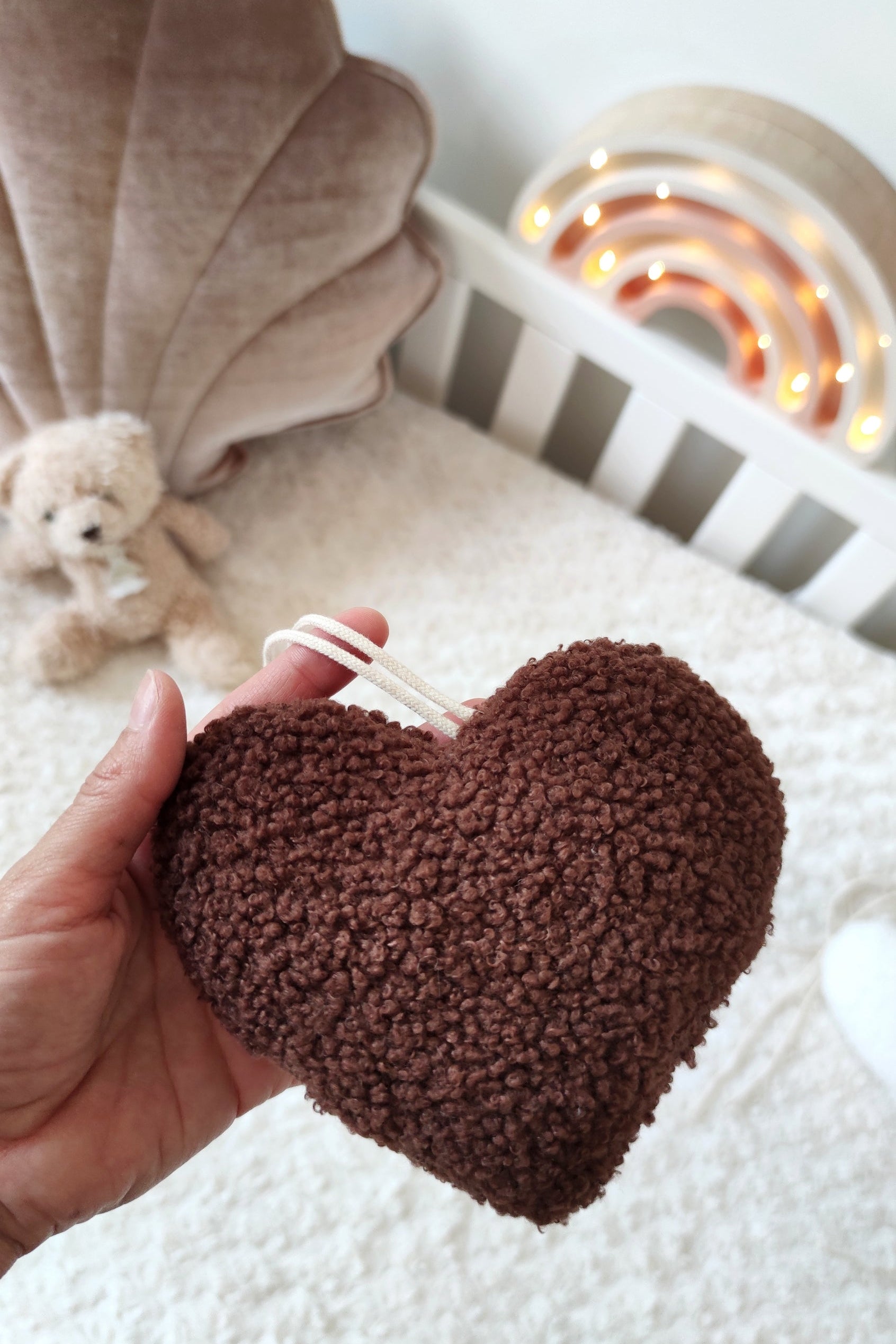 Coeur à suspendre - Chocolat