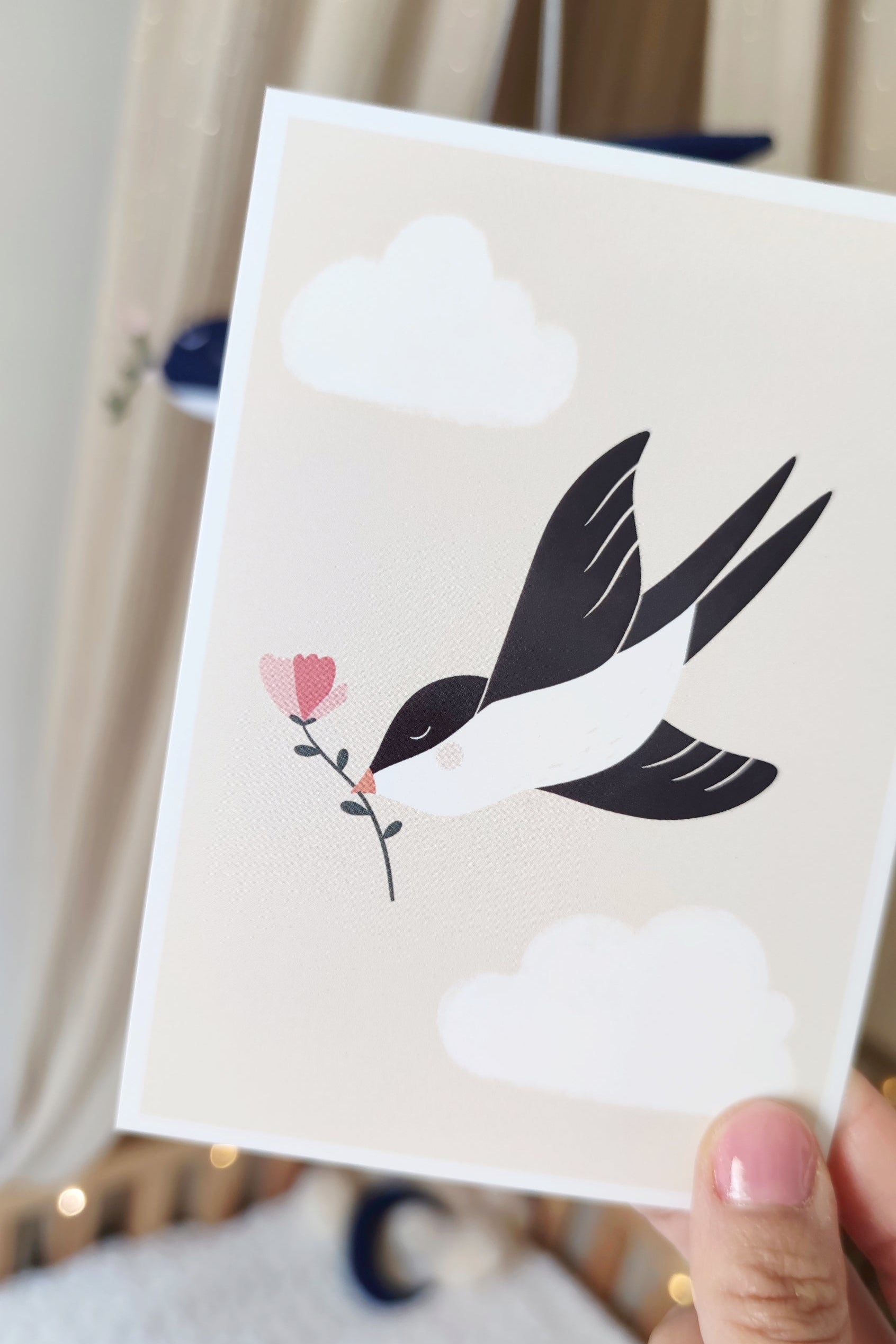 Maxi hirondelle - Bleu marine