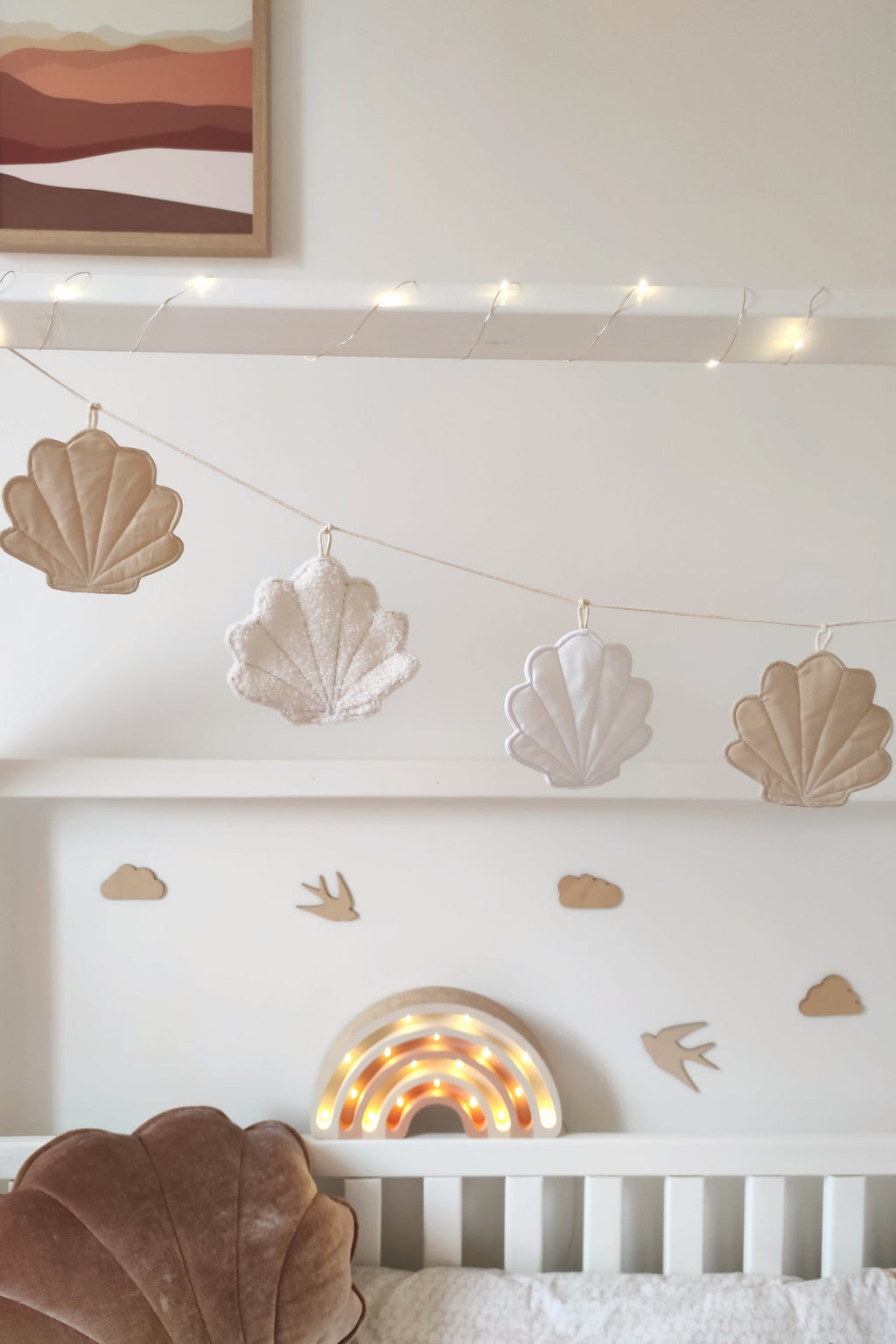 Guirlande de coquillages