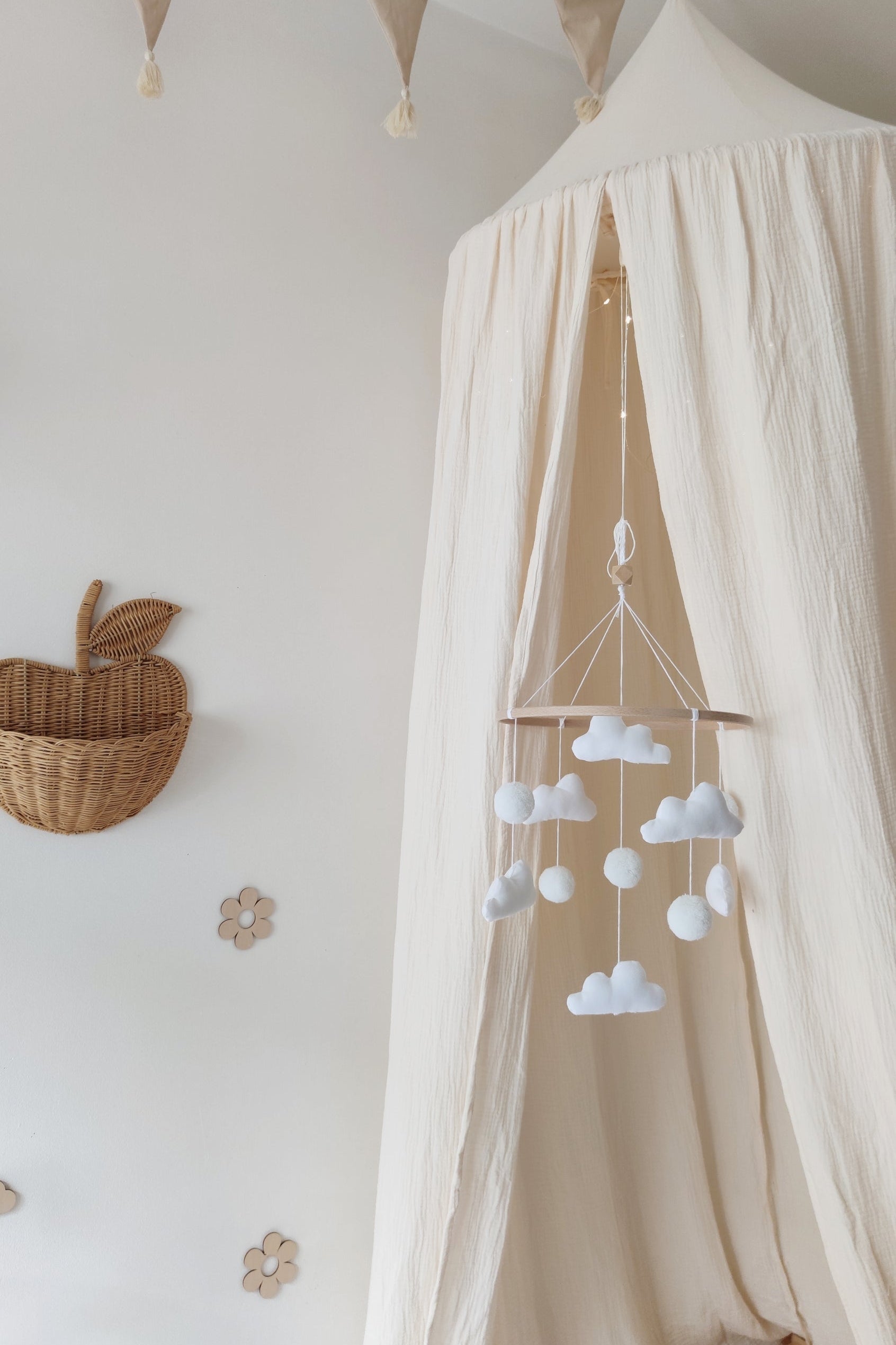 Mobile Clouds White - Customizable