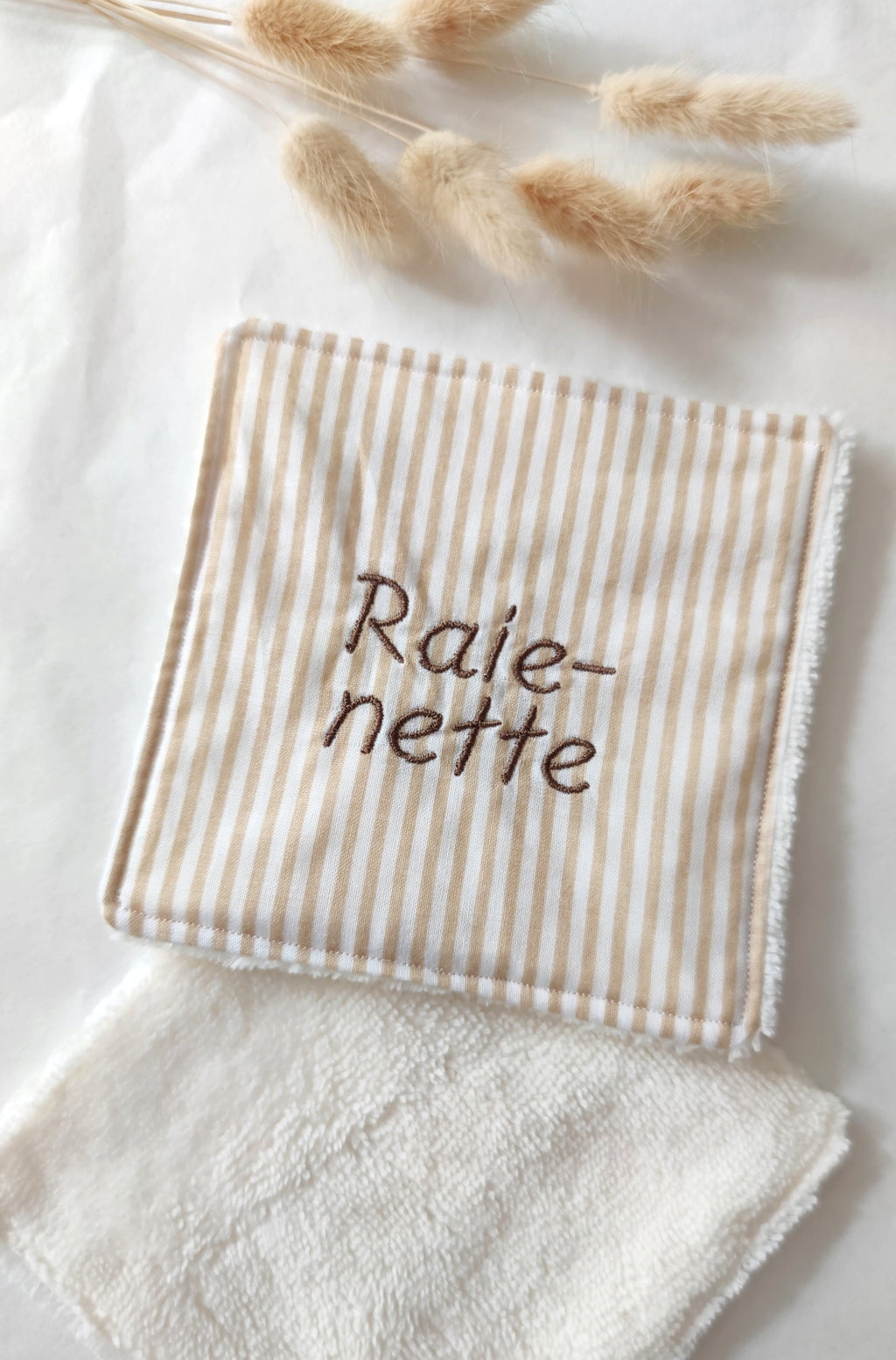 Lingettes lavables humour pour Bébé