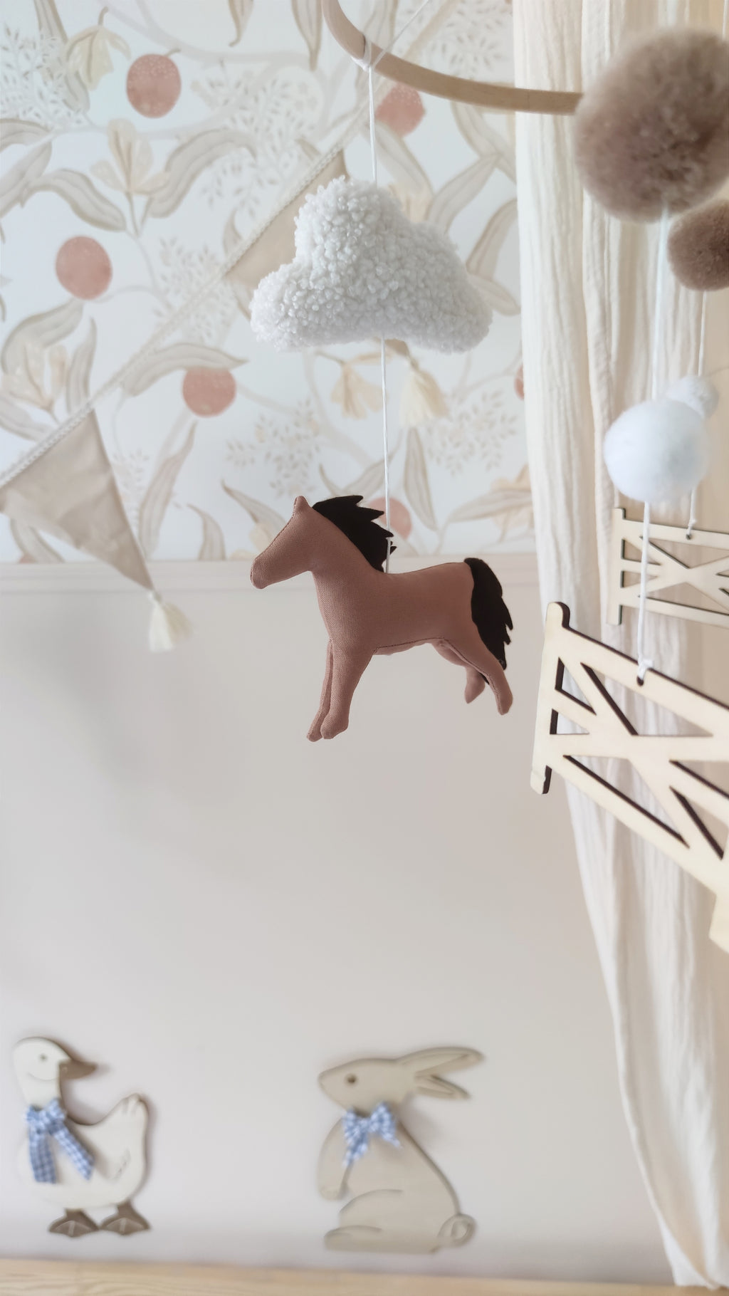 Mobile décoratif Chevaux