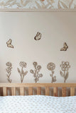 Forme en bois - Papillons