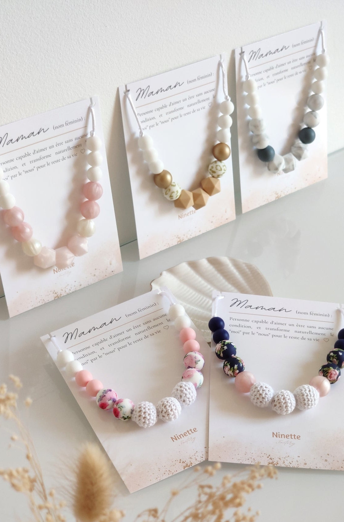 Collier d'allaitement - Panthère