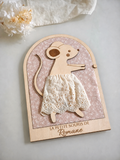 Petite souris Rose et Jupe - ROMANE