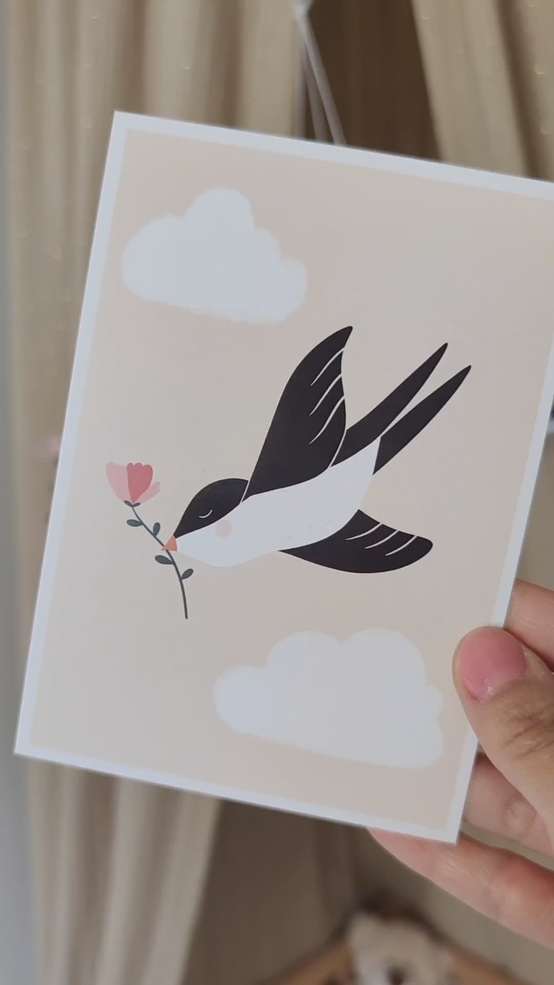 Maxi hirondelle - Bleu marine