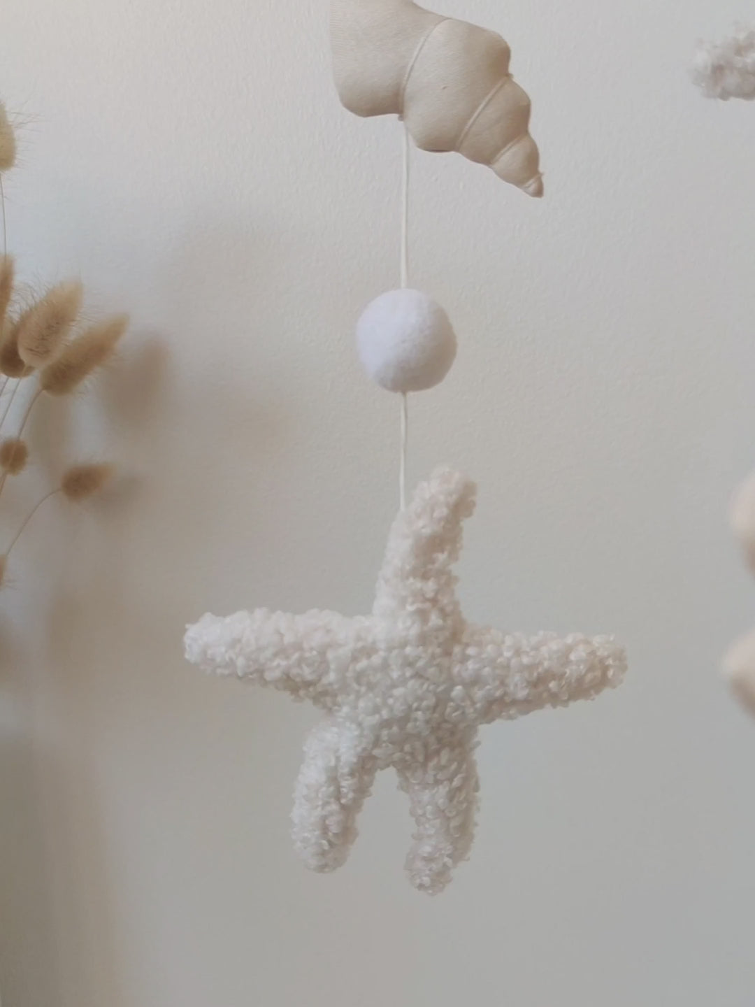 Mobile décoratif - coquillages & étoiles de mer