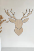 Forme en bois - Tête de cerf