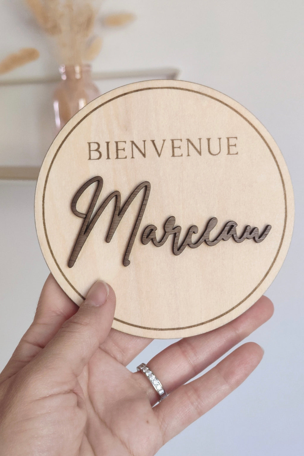 Carte de Bienvenue - Intemporel