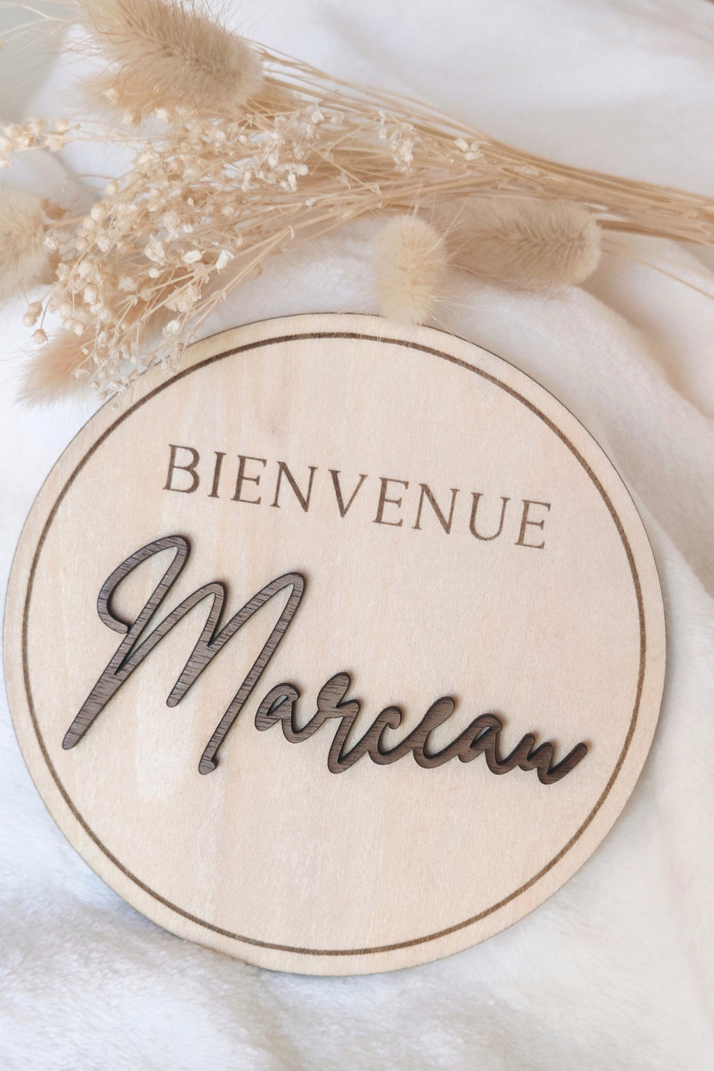 Carte de Bienvenue - Intemporel