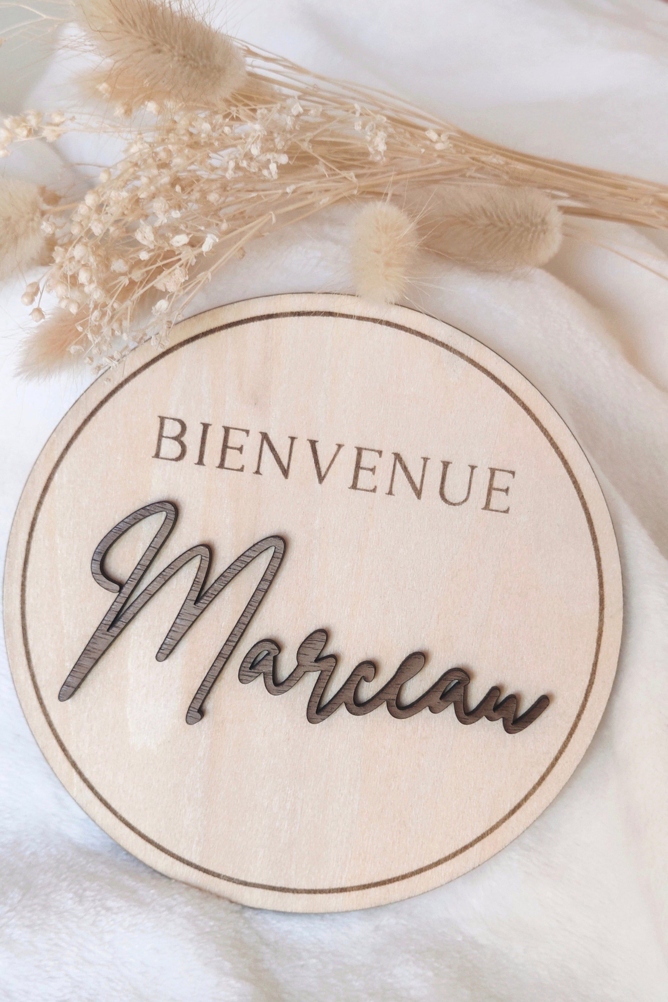 Carte de Bienvenue - Intemporel