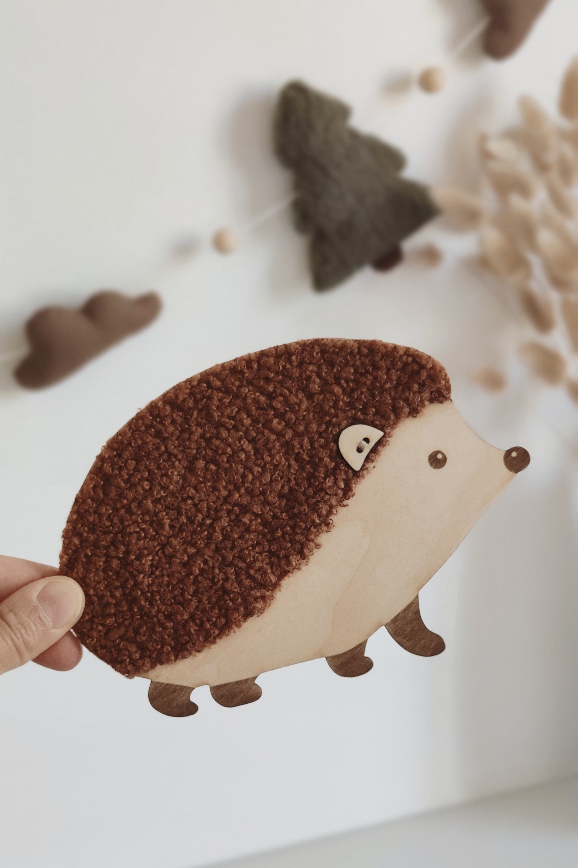 Forme en bois - Hérisson