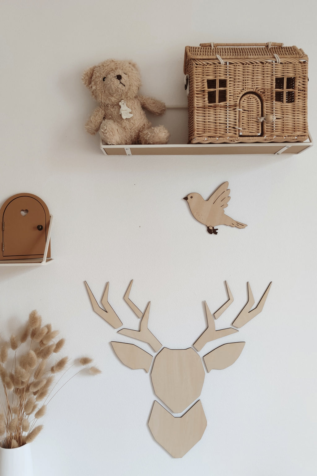 Forme en bois - Tête de cerf