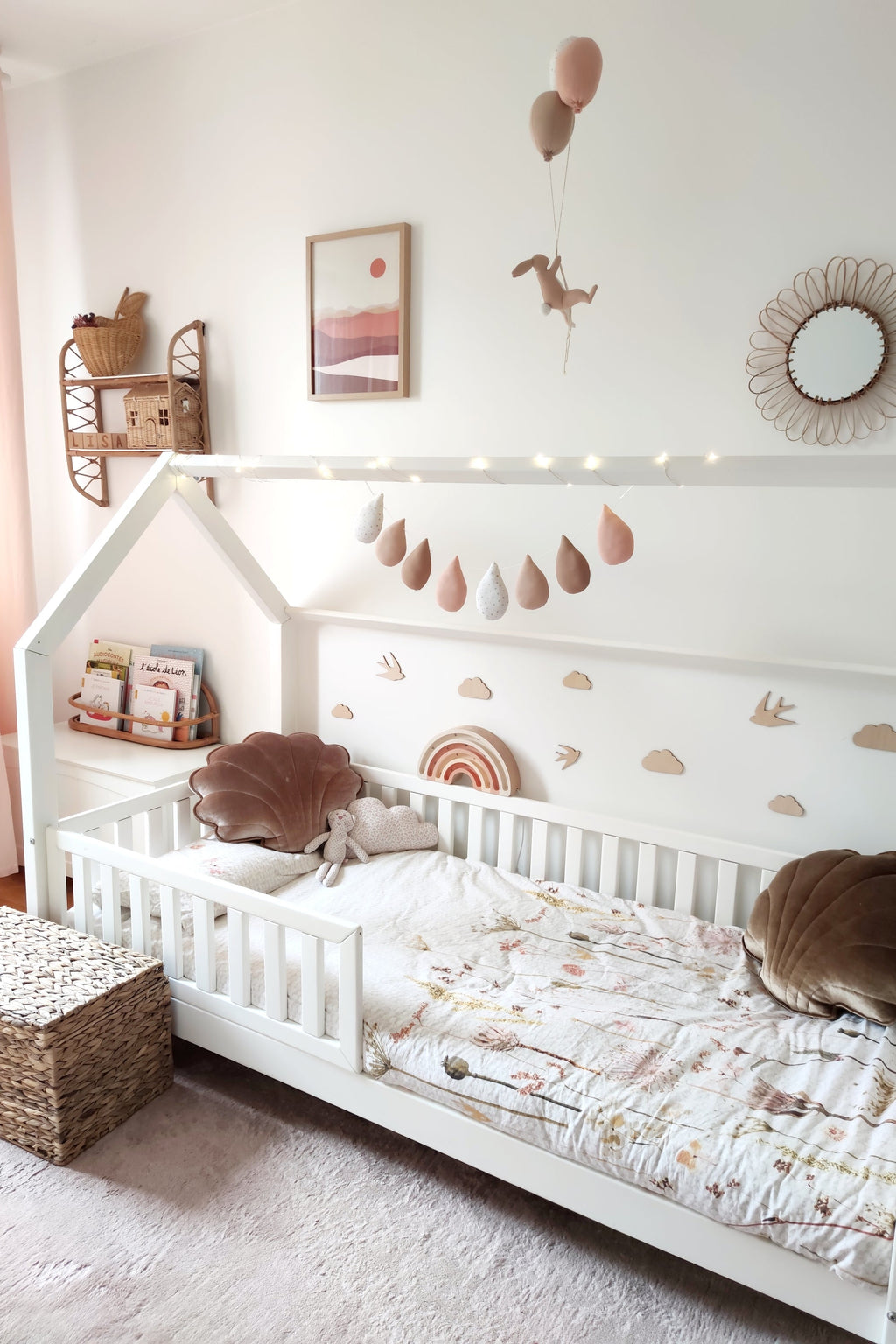 Formes en bois - Hirondelles